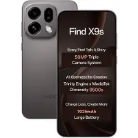 OPPO Älypuhelin Find X9S 5G - 512 Gt - Tummanharmaa