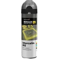 TECHNIMASK Mercalin Merkintä spray Musta 500 ml.