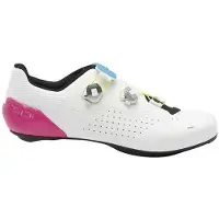 Sidi Genius X WYVE Shoes White/Fluorescent Yellow, Size 47 - EUR