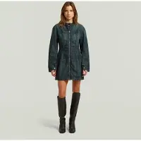 G-Star Hourglass Zip Dress - Dark blue - Women