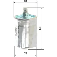 Bosch Polttoainesuodatin 0 986 AF8 092