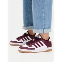 Adidas Rapid Court Low J - Burgundy - 37 1/3