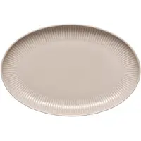 Eva Trio - Legio Nova Palette soikea coupe-lautanen 24,5 cm beige