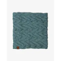 Buff Knitted &amp; Fleece Kaulahuivi
