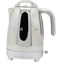 Smeg 50's Style vedenkeitin säädettävällä lämpötilalla 1,7 L Kromi