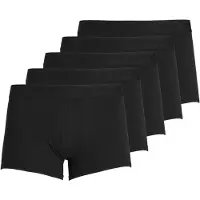 Jack & Jones Jactone In Tone Trunks 5 Pack Noos - Black - XL