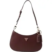 GUESS for woman. HWZG9672070 Noelle II burgundy luxury satchel bag (OSFA), Casual, Maroon, Polyurethane