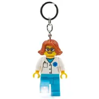 LEGO - Keychain w/LED - Female Doctor (4006036-LGL-KE185H)