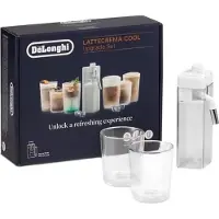 De'Longhi LatteCrema Cool -maitojärjestelmäsetti DeLonghi Rivelia- ja PrimaDonna Aromatic -kahvikoneille (DLSC032)