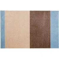 Tica Copenhagen Stripes ovimatto vaakasuuntainen Ivory-sand-blue, 60x90 cm