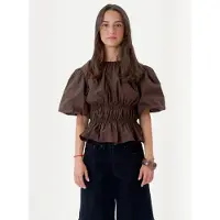 TeeShoppen Toppi ' Valentina ' ruskea
