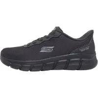 SKECHERS Matalavartiset tennarit 'BOBS B FLEX - GLACIAL EDGE' musta