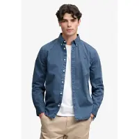 Superdry Garment Dyed Pitkähihainen Kauluspaita