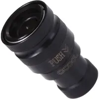 Alphacool Eiszaphen -pikaliitin, naaras, G1/4" sisäkierre, musta