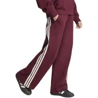 Adidas Urheiluhousut kastanjanruskea / viininpunainen