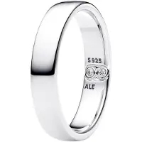 Pandora Engravable Classic Band Ring - Silver - 52