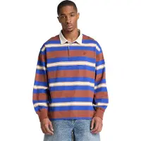 Timberland Ls Rugby Polo - Brown - L