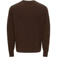 Only & Sons Onsrodger Rlx Crew Neck Knit - Brown - S
