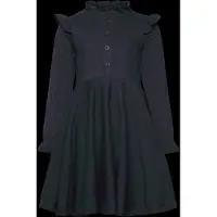 Geggamoja Flounce Collar Dress - Navy - 98/104