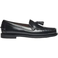 Sebago for woman. 7001560 Classic Will leather loafers black (40), Flat, 1 to 3 cm, None, Casual, Party