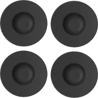 Villeroy & Boch Manufacture Rock Pastalautanen 4 Kpl:n Pakkaus - Ruokalautaset Posliini Musta - 10-4239-2790 4-PACK