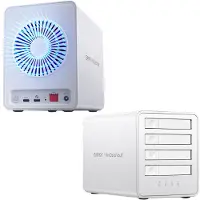 ORICO 8848RC3 DAS Series 4-bay 2.5" HDD/SSD/M.2 SATA/mSATA Disk Array - White - NAS-Palvelimet