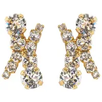 Caroline Svedbom Halo Earrings Gold - Gold - ONE SIZE
