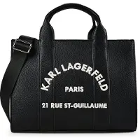 Karl Lagerfeld Käsilaukku musta / valkoinen