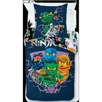 Ninjago Bed Linen Lego Training 140X200 60X63 Cm - Multi/patterned - 140X20060X63CM