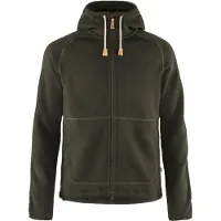 Fjällräven Men's Övik Fleece Hoodie Deep Forest Välikerrospuserot L