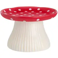 Little&Bigger Keraaminen kissankuppi Mushroom Love