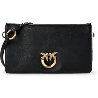 Pinko Love Soft Iltalaukku Nahka 19.5 cm Musta