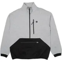 Salty Crew Quay Tech Half-Zip Fleeceneule harmaa, L
