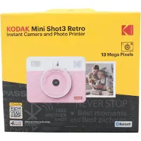 Kodak MINI SHOT 3 RETRO -pikakuvakamera, vaaleanpunainen