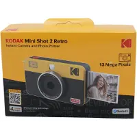 Kodak Mini Shot Combo 2 retro, 53,4 x 86,5 mm, CMOS, Keltainen, Passikuvan tulostustekniikka, Auto, 10,2 MP (C210RY)