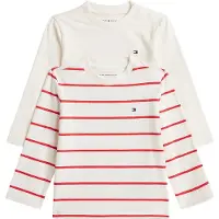 Tommy Hilfiger Paita punainen / valkoinen