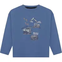 Minymo T-Shirt Ls - Blue - 116