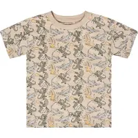 Minymo T-Shirt Ss Aop - Cream - 128