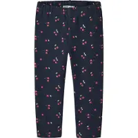 Name it Leggingsit 'NMFOMER' tummansininen / khaki / kirsikanpunainen