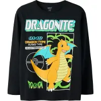 Name It Kids Paita 'NKMSyx Pokemon' keltainen / vihreä / musta / valkoinen