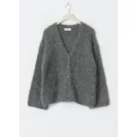 Gina Tricot  - Alpaca blend knitted cardigan - Neuletakit - Harmaa - XS - Naiset