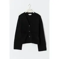 Gina Tricot  - Merino wool knitted cardigan - Neuletakit - Musta - S - Naiset