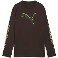 Puma Paita 'STREET' suklaa / limetti / petrooli