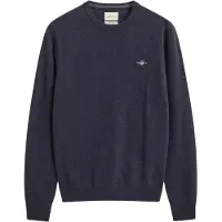 Gant Superfine Lambswool C-Neck - Navy - XL