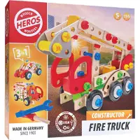 Heros rakennussarja Constructor Paloauto 155 osaa