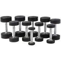 Master Fitness Käsipaino Premium, Käsipainot kumi
