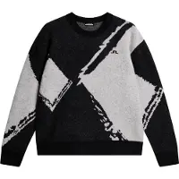 J.Lindeberg Jaxton Knitted Sweater Black - XL