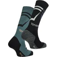 Tenson Core Ski Sock 2-Pack Fair Aqua - 37-39