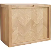 Hubsch Herringbone kenkäkaappi Tammi