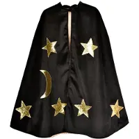 Den Goda Fen Magician W Hat - Black - 104-128